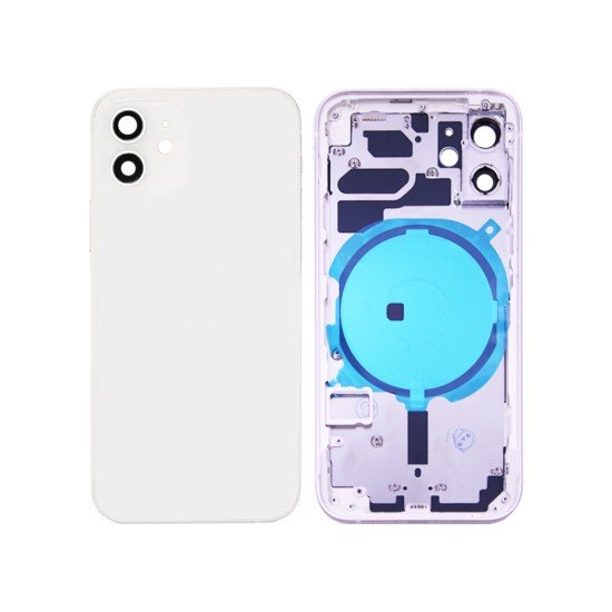 Back Cover+Frame Apple iPhone 12 Mini White